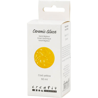Creativ company smalto ceramico 984-1101 c cad giallo opaco - 60ml