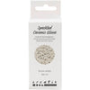 Creativ company esmalte cerámico moteado, 999-1060 °c, opaco, blanco nieve, 60 ml 1 botella
