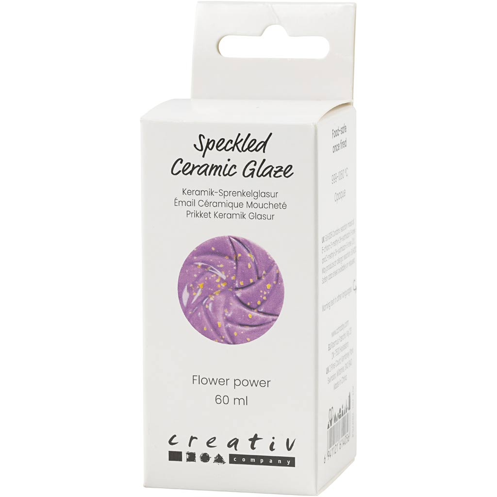 Creativ company esmalte cerámico moteado 999-1060 c flower power opaco - 60ml