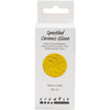 Creativ company esmalte cerámico moteado, 999-1060 °c, opaco, neblina amarilla, 60 ml 1 botella