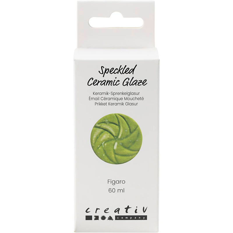 Creativ company esmalte cerámico moteado, 999-1060 °c, opaco, figaro, 60 ml 1 botella