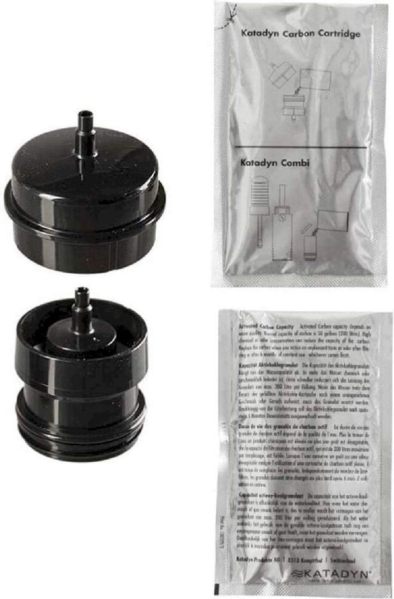 Adaptador para botella de filtro de agua Katadyn negro