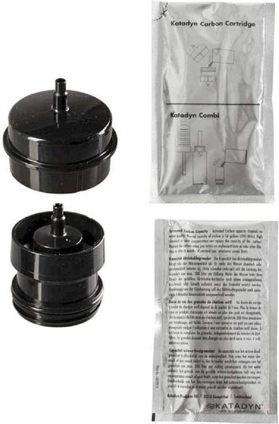 Adattatore per bottiglia filtro acqua Katadyn nero