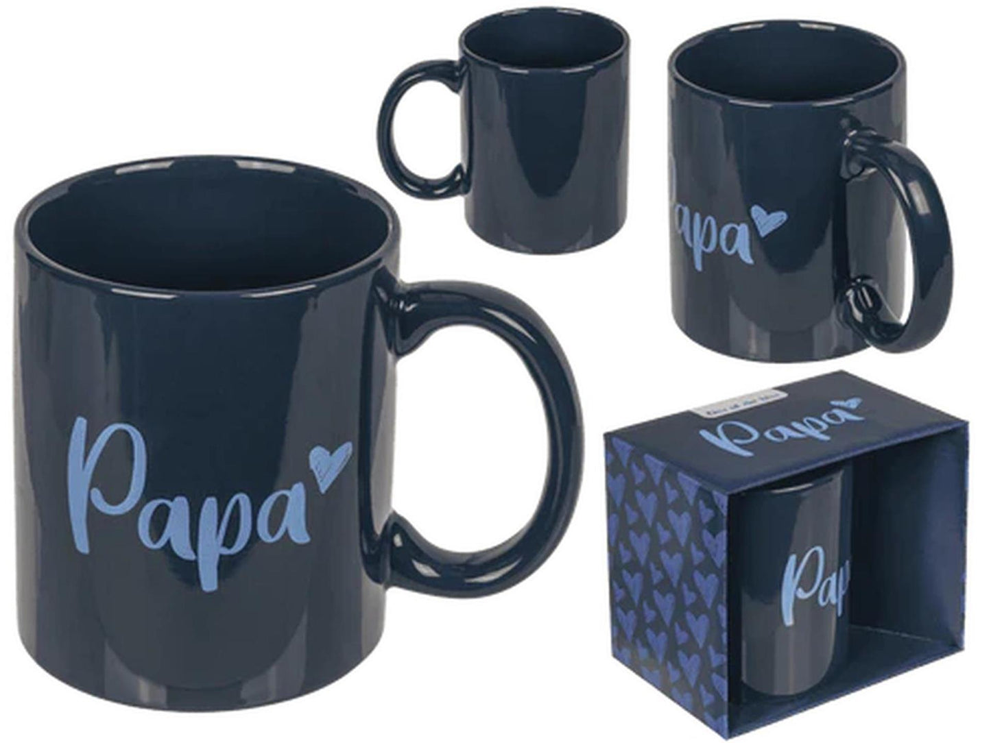 Taza Out of the blue papá azul 320ml ø8xh10cm