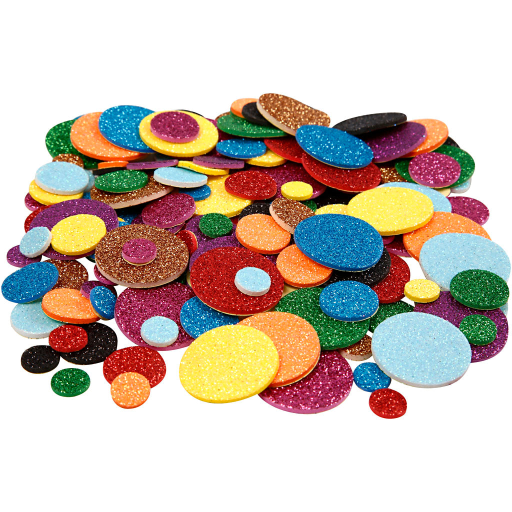 Círculos de espuma Creativ Company, d 12+20+32 mm, 1000 piezas 1 caja