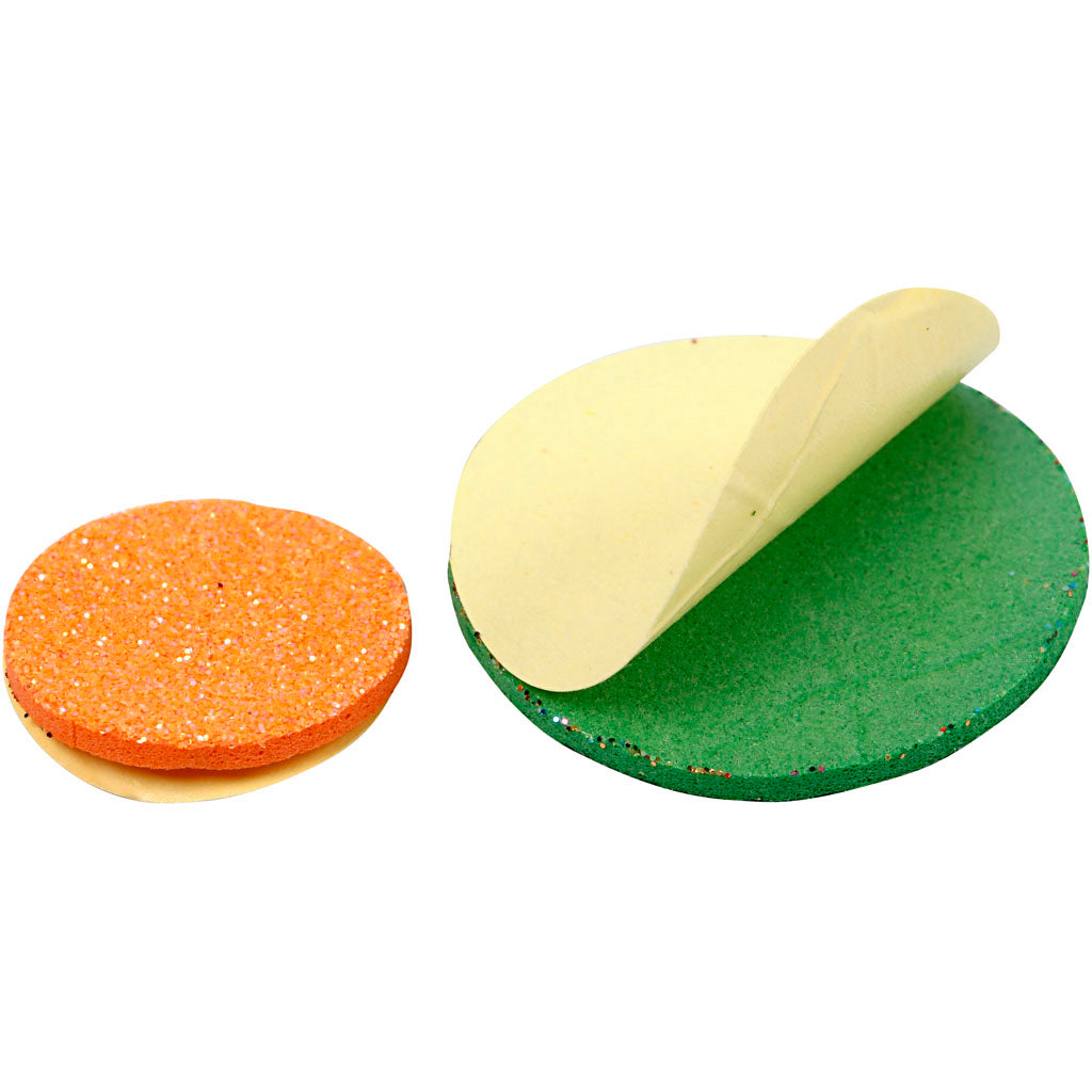 Creativ company foam circles, d 12+20+32 mm, 1000 pieces 1 box