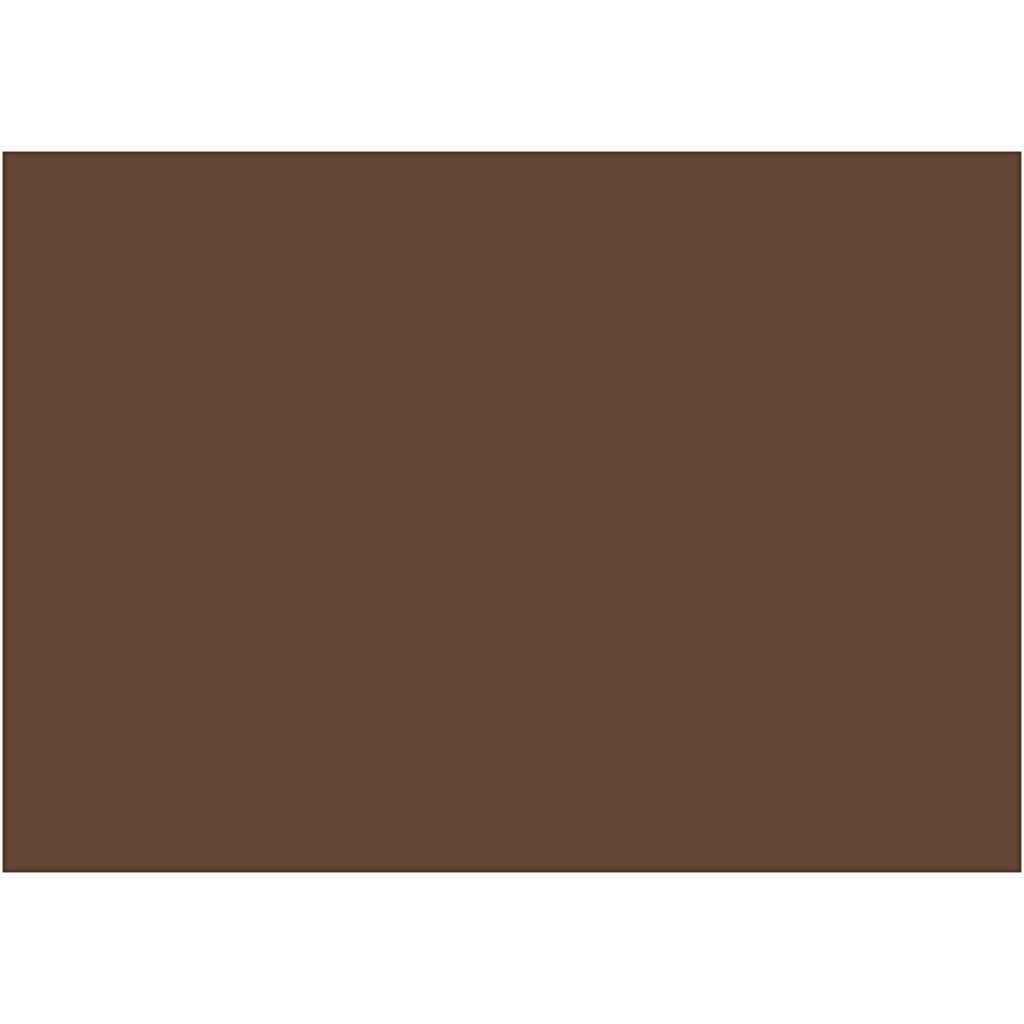 Creativ Company Eva Foam Dark Brown A4, 10st.