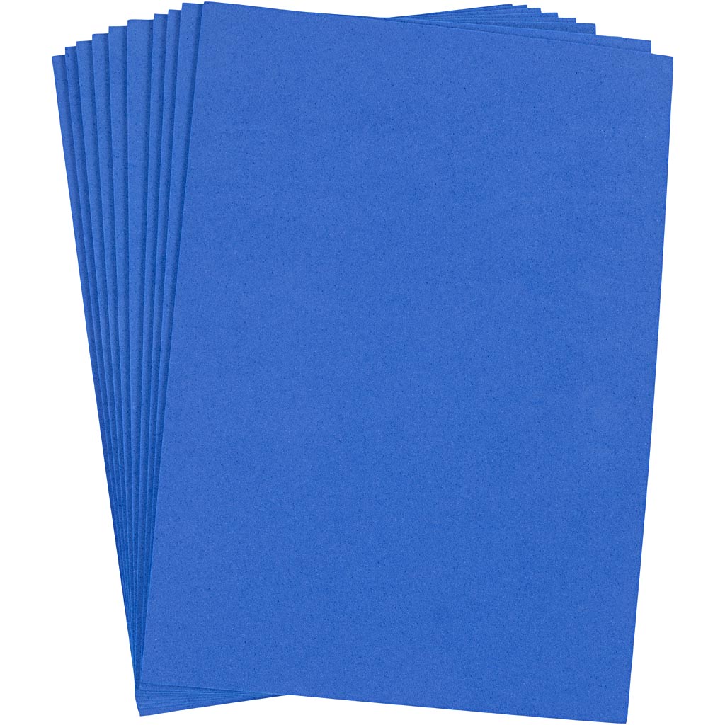 Creativ Company Eva Foam Sheets Dark Blue A4, 10st.