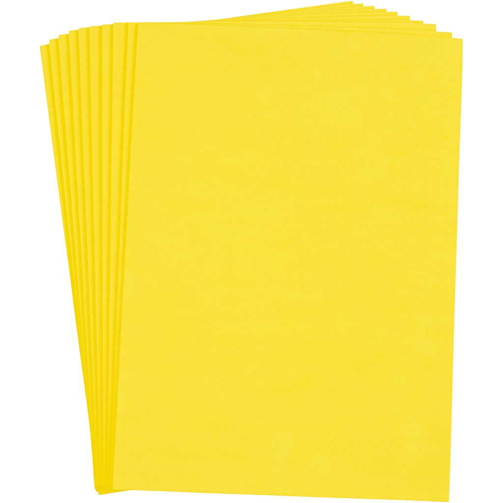 Creative Company Eva FOAM Sheets Yellow A4, 10st.