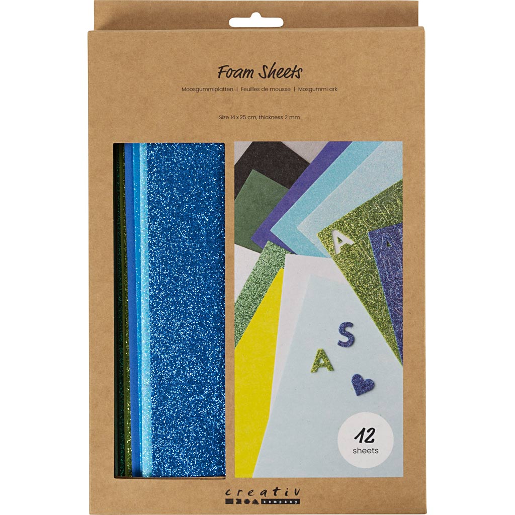 Https: www.cchobby.nl foam-vellen-afm-14x25-cm-dikte-2-mm-blauw-groen-harmonie-12-vel-1-doos