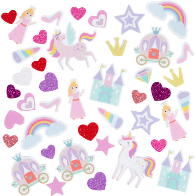 Https: www.cchobby.nl foam-stickers-hart-prinses-eenhoorn-zelfklevend-afm-13-50-mm-paars-roze-harmonie-150-stuk-1-doos