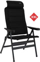 Sedia reclinabile Crespo - xxl - ap 241 - air-deluxe - compatta - nera