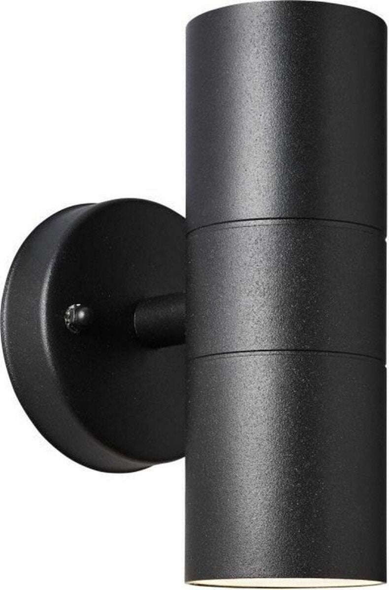 Brilliant jandy - lampada da esterno - up down - gu10 max 2x18w - ip44 - nero