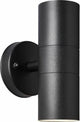 Brilliant jandy - lampada da esterno - up down - gu10 max 2x18w - ip44 - nero