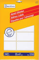 Avery etiketten zweckform adres 95 x 47 mm papier wit 240 stuks