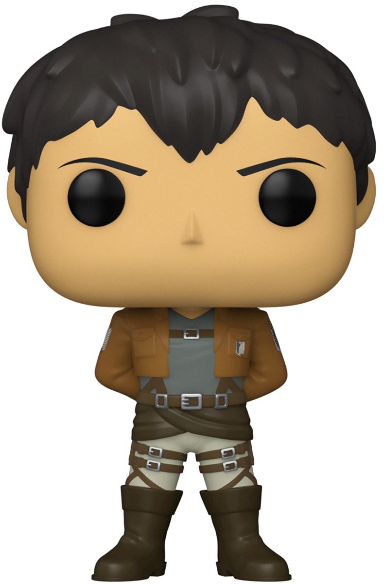 Funko attack on titan - pop! animation bertholdt hoover 9 cm verzamelfiguur - multicolours