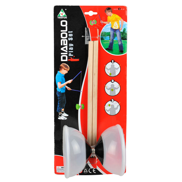 Diabolo grande trasparente