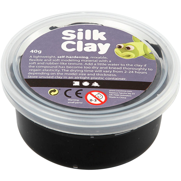Silk clay https: www.cchobby.nl silk-clayr-zwart-40-gr-1-doosje