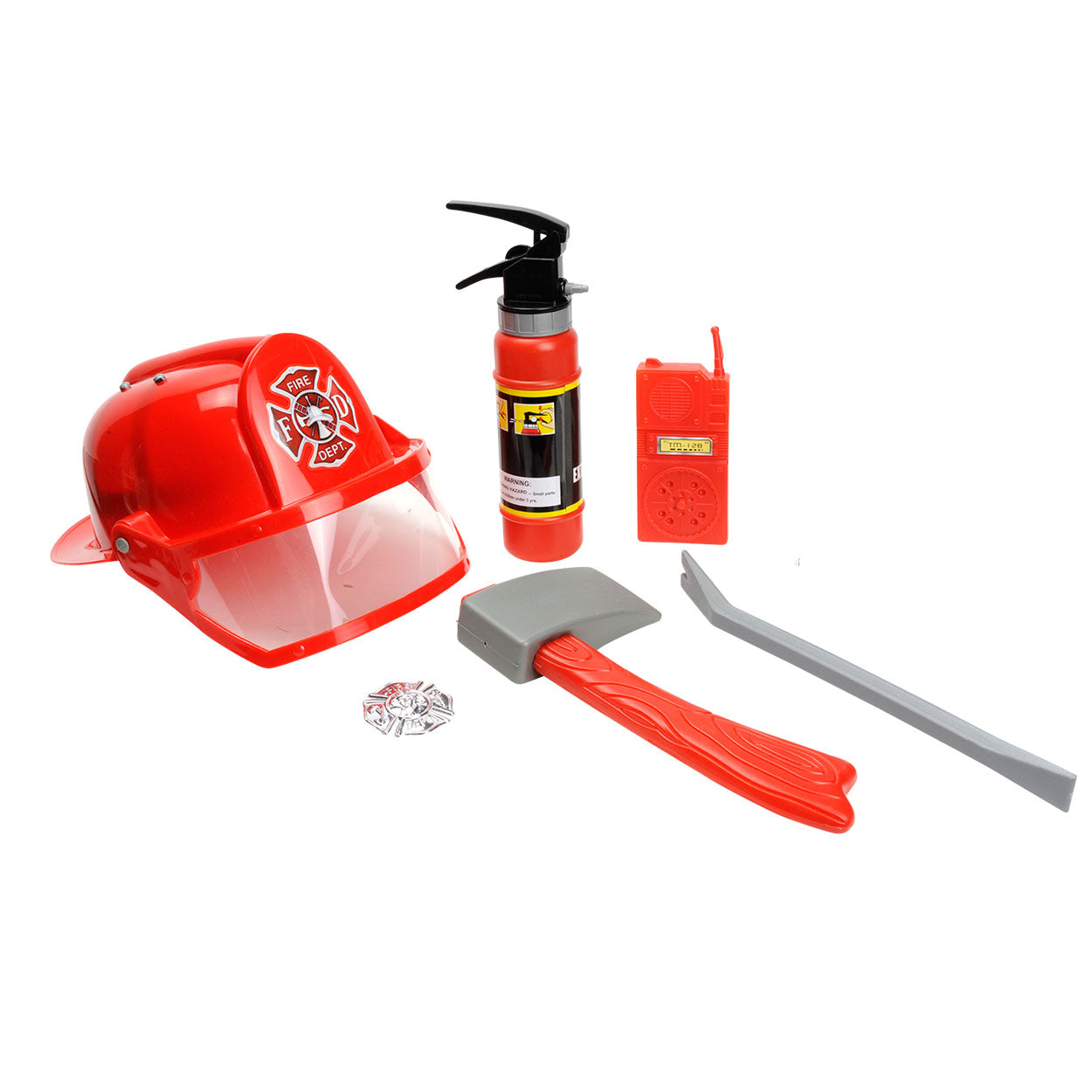 Brigada de fuego Set Deluxe con casco