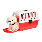 Dog in travel basket vet play set - afbeelding 3