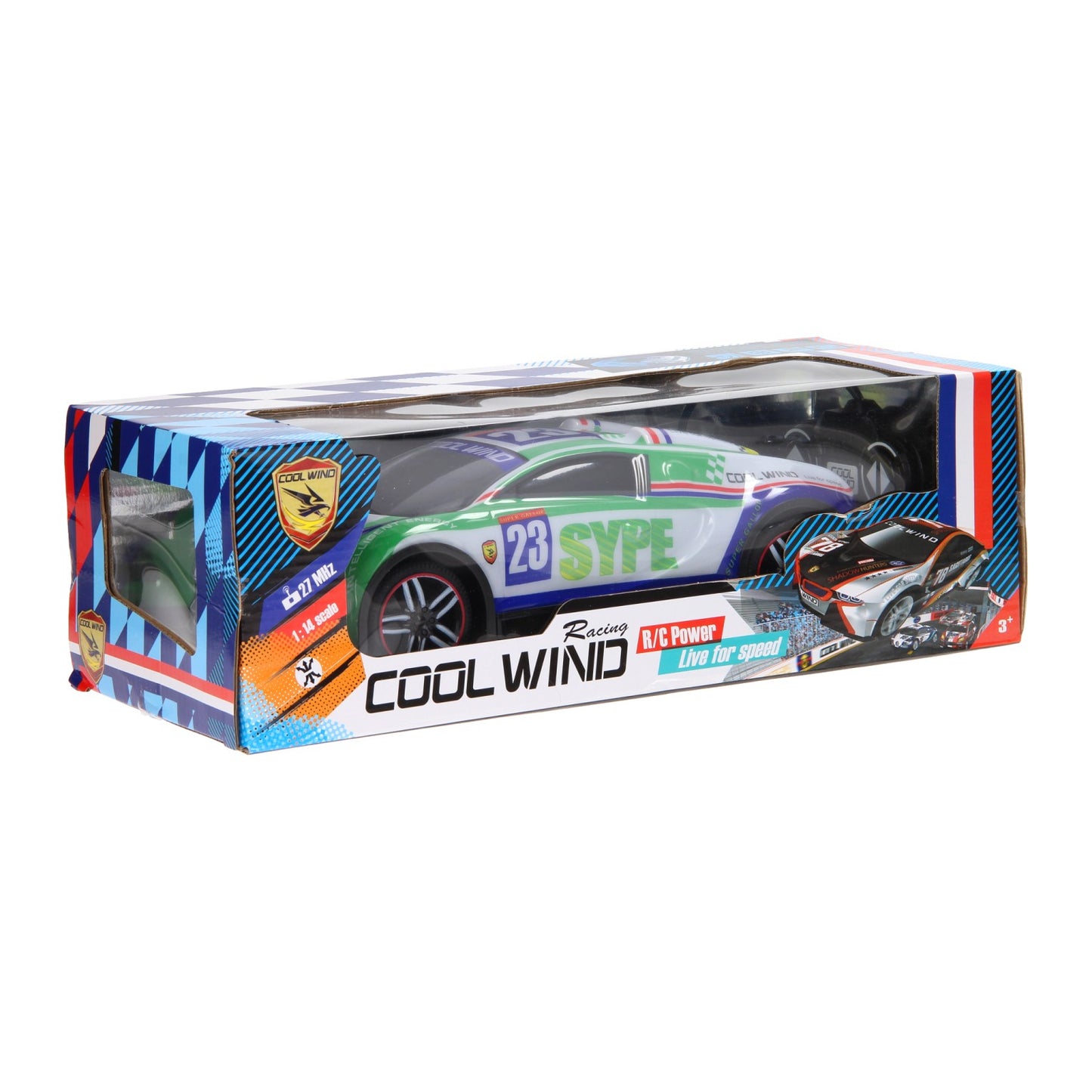 RC RC Auto 1:14 canal verde
