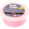 Clay di seta - rosa, 40gr.