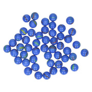 Knikkers blauw, 50st. - afbeelding 1