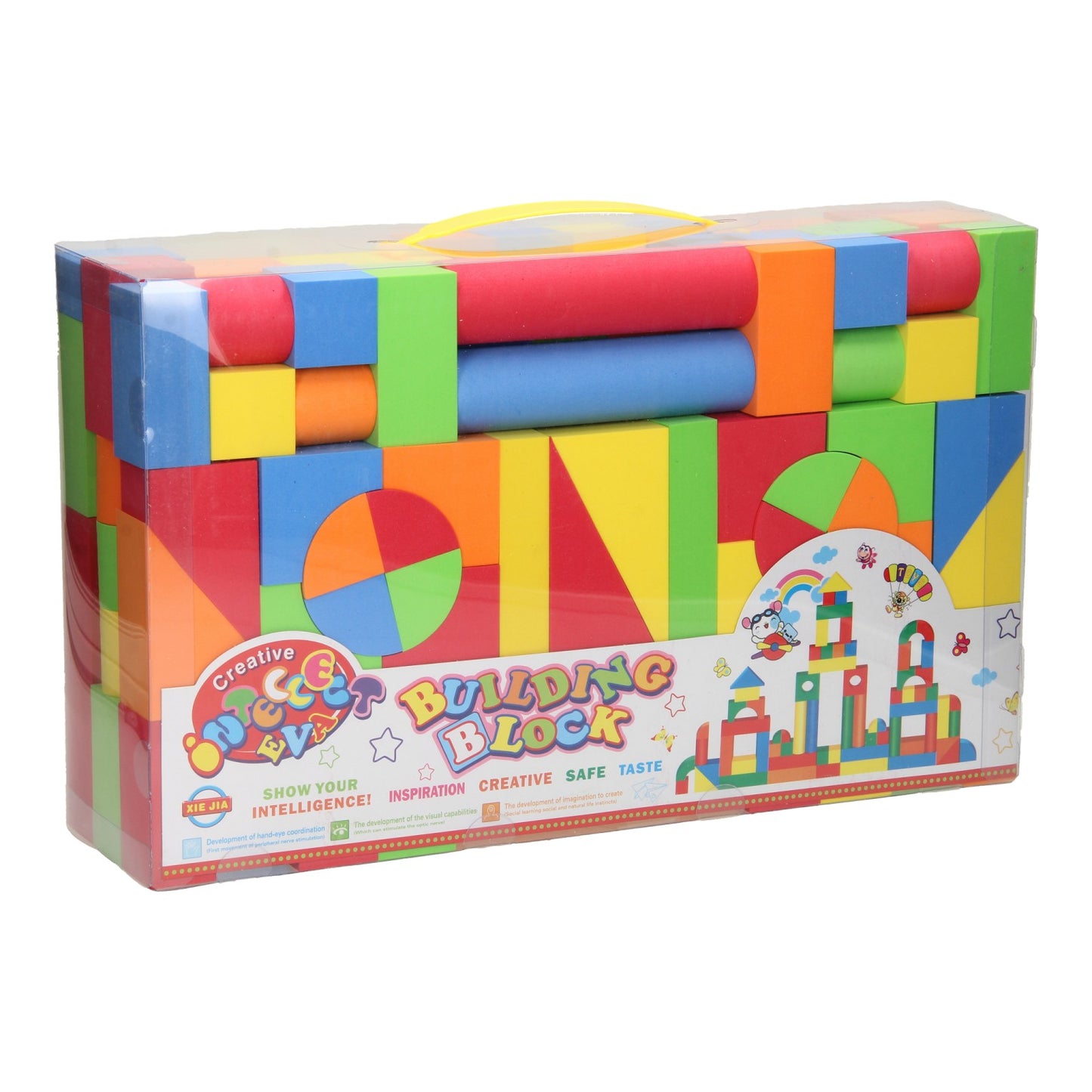 Foam bouwblokken, 131dlg.