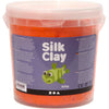 Silk clay ®, naranja, 650 gr 1 cubo