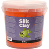 Silk clay ®, naranja, 650 gr 1 cubo