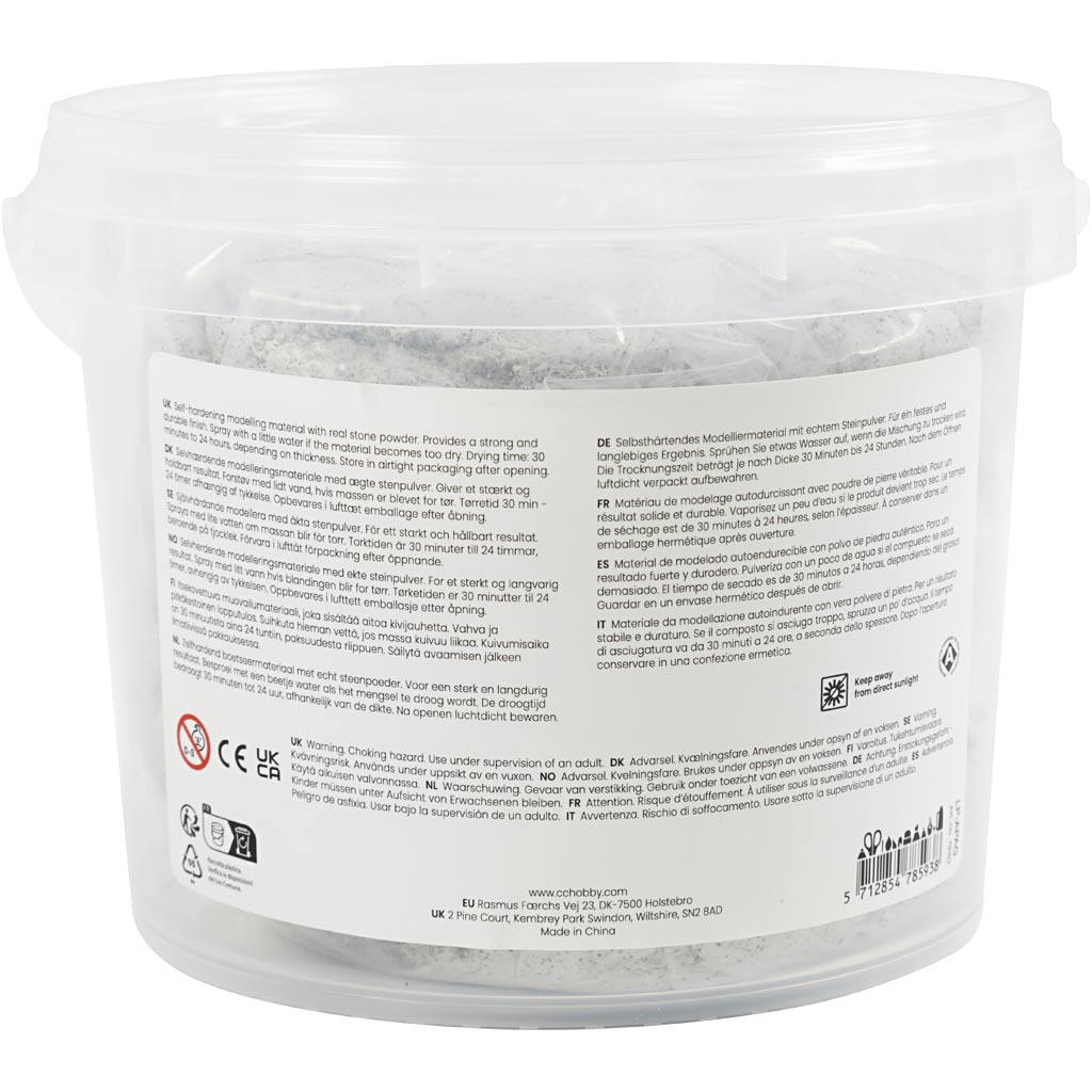 Creativ company stone clay, 3 kg 1 box