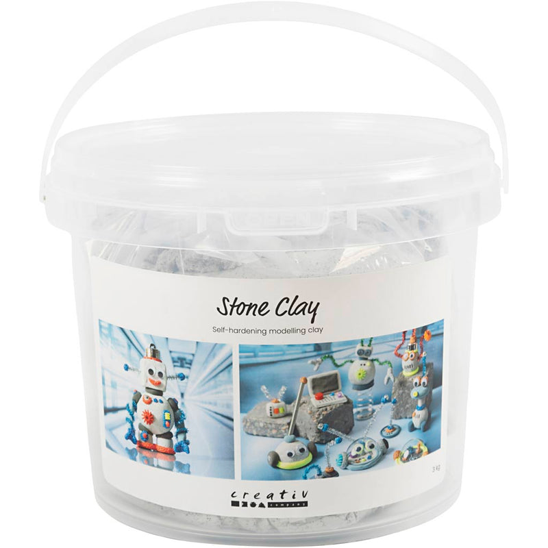 Creativ Company Stone Clay, 3 kg 1 scatola
