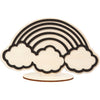 Figura decorativa de la empresa Creativ, arcoíris, h: 10,5 cm, 1 pieza
