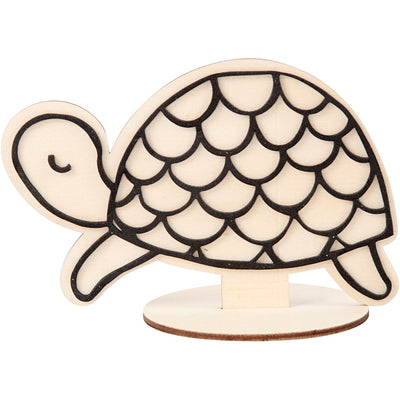 Figura decorativa de la empresa Creativ, tortuga, h: 10 cm, 1 pieza