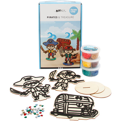 Pirati di argilla espansa, 1 set