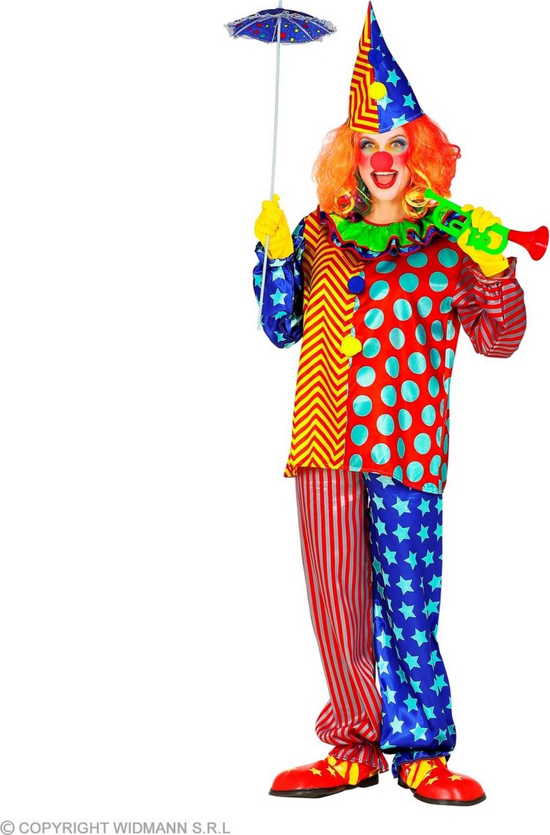 Widmann esilarante costume da clown pazzo