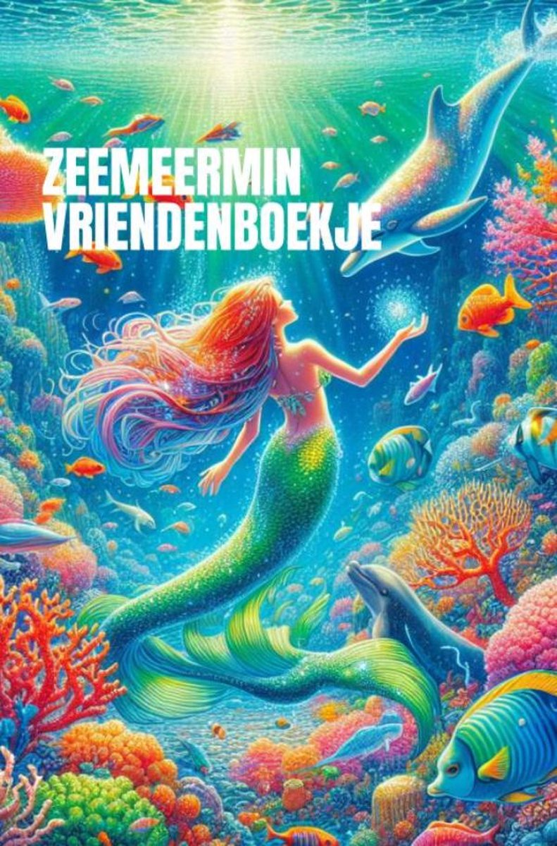 Merkloos sans marque zeemeermin vriendenboekje