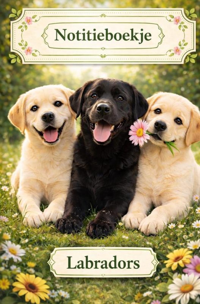 Notitieboekje, labradors