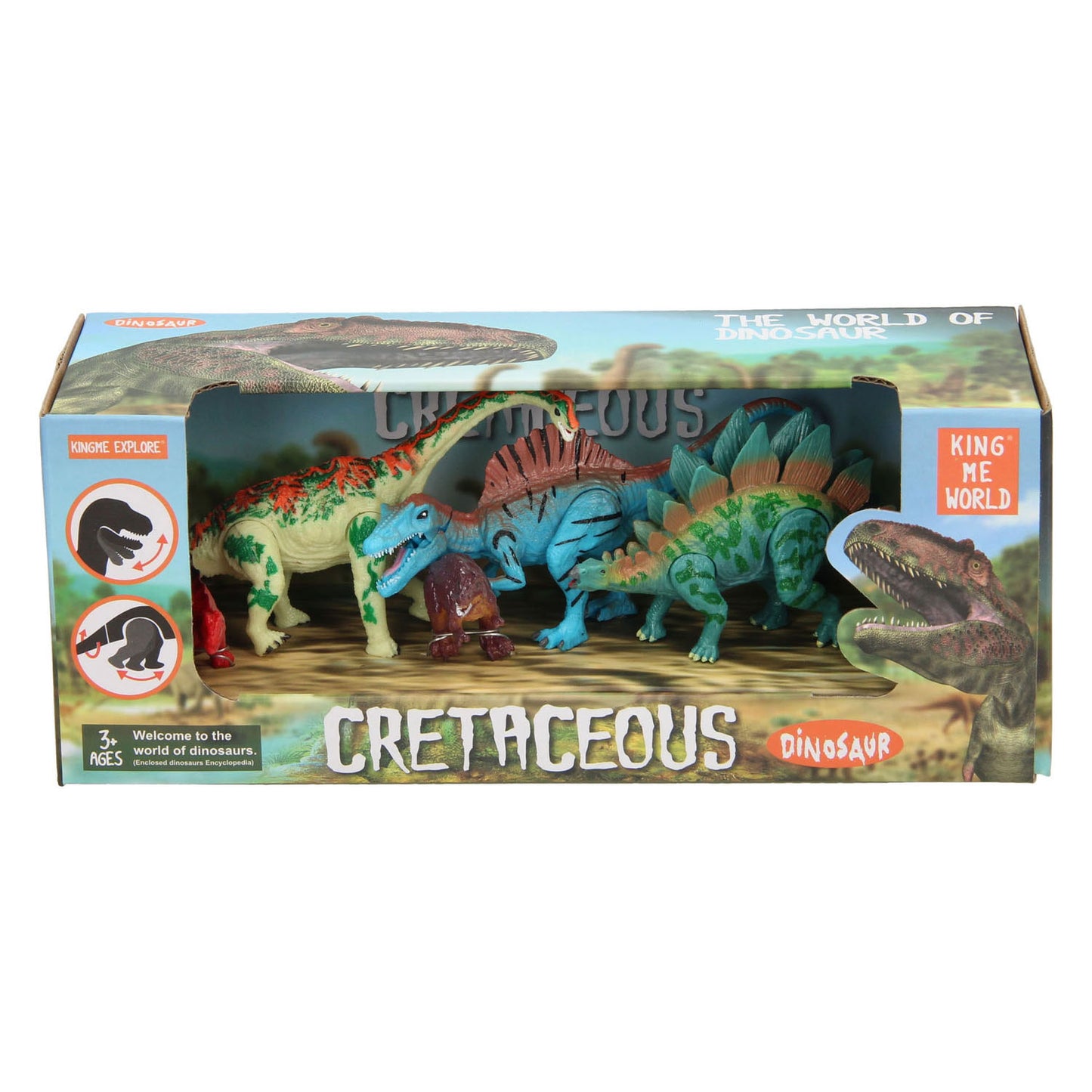 Set da gioco Dino di lusso, 6dlg.