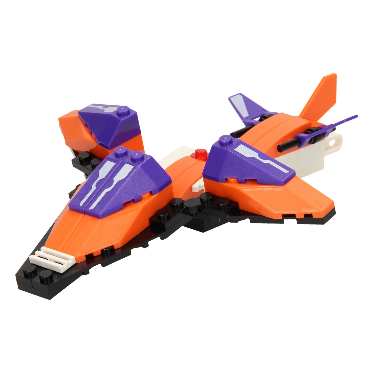 Juego de construcción Titan Heroes - naranja espacial - 49 piezas.