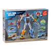 Set da costruzione Titan Heroes - verde spaziale, 51 pz.