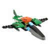 Set da costruzione Titan Heroes - verde spaziale, 51 pz.