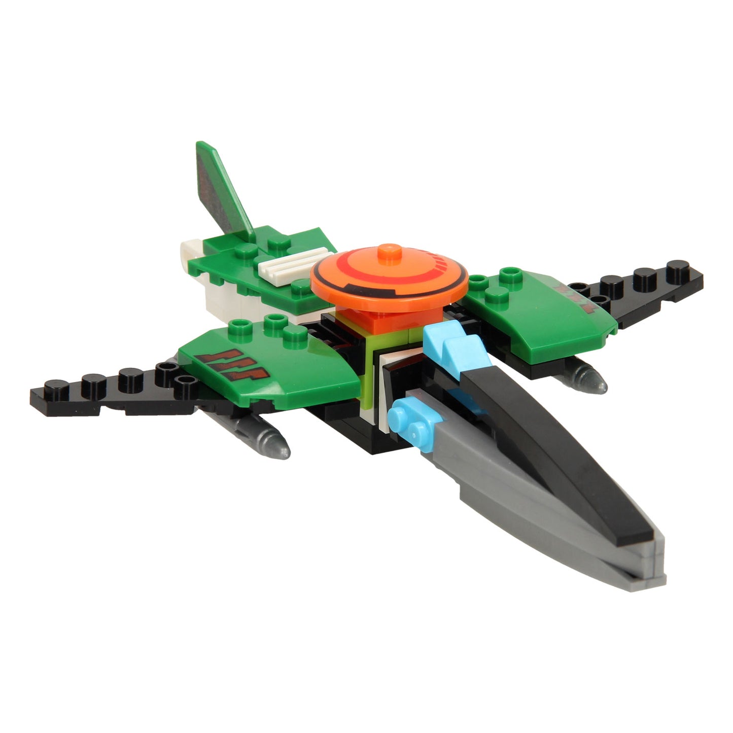 Set da costruzione Titan Heroes - verde spaziale, 51 pz.