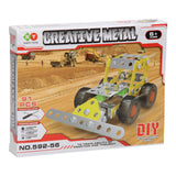 Construction set metal groundworker, 91 pcs. - afbeelding 2