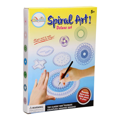 Juego de dibujos en espiral, 23 piezas.