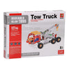 Truck di rimorchio in metallo set da costruzione, 127dlg.