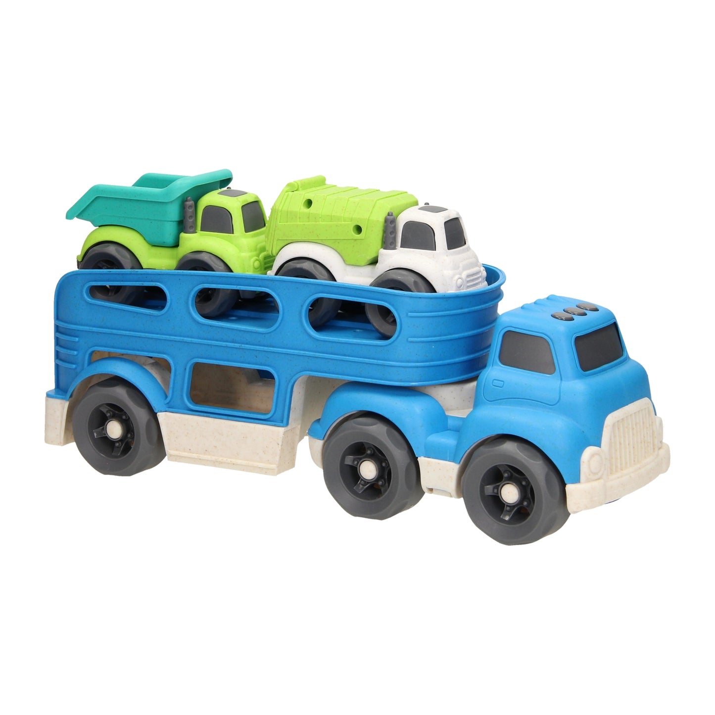 Riciclo di autotrasporter - blu