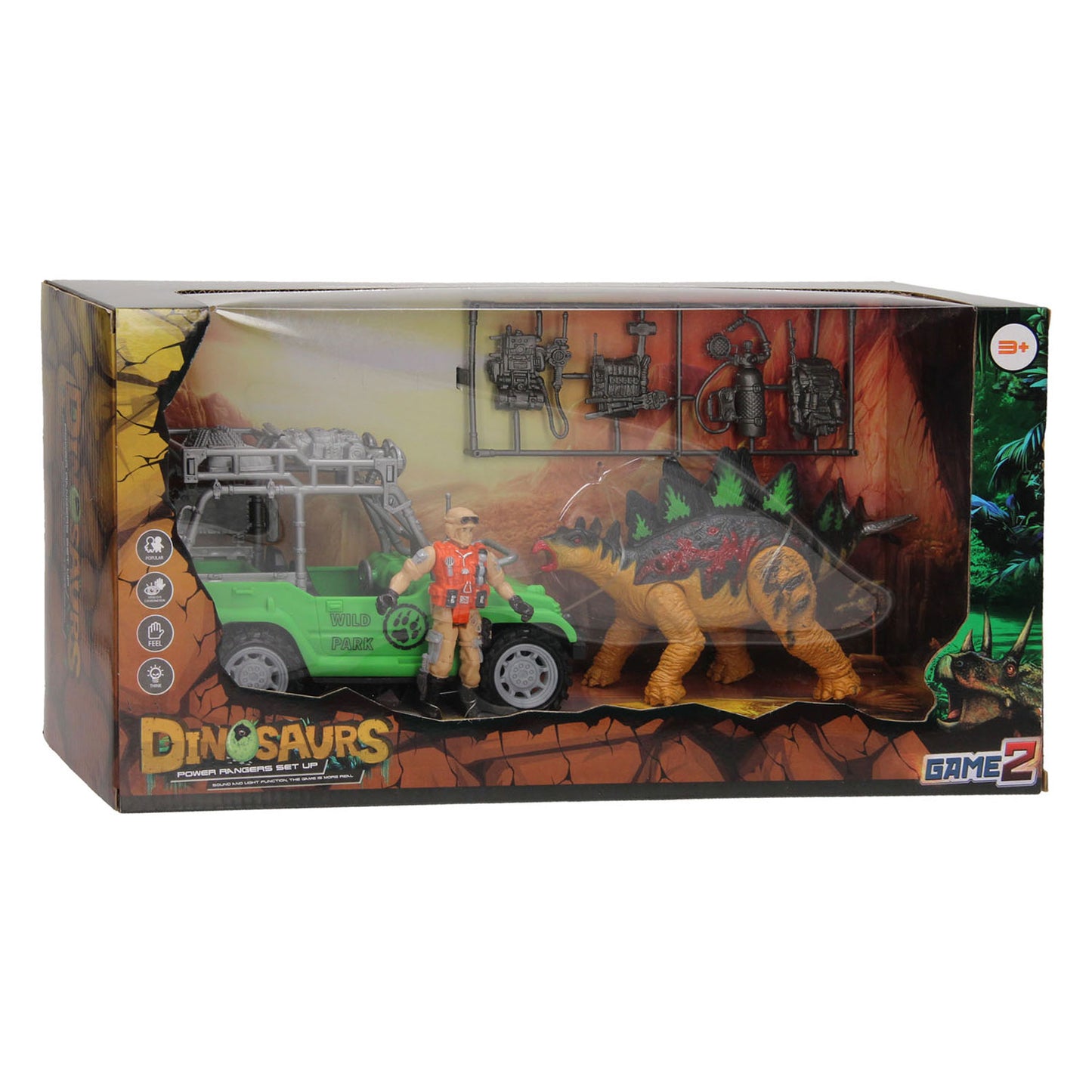 juego de juegos de dinosaurio verde