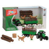 Tractor met toebehoren - set 3 - afbeelding 1