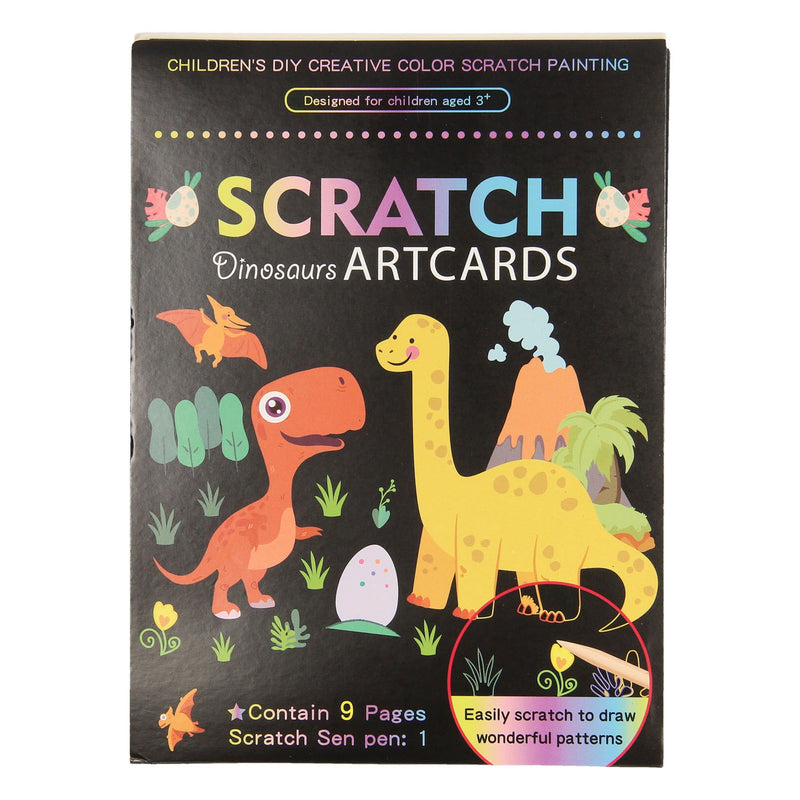 Dinos de tarjetas de rascar
